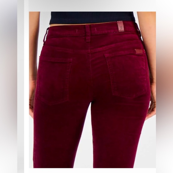 7 for All Mankind super skinny high rise corduroy jeans - Picture 2 of 11